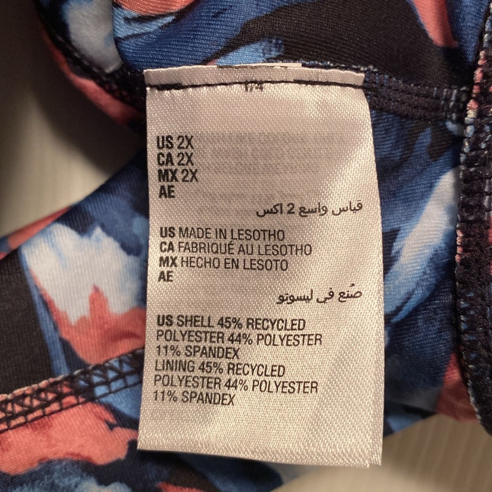 Brand New Ideology Multicolored Sports Bra…size 2X - Picture 4 of 6